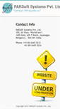 Mobile Screenshot of parsoftsystems.com
